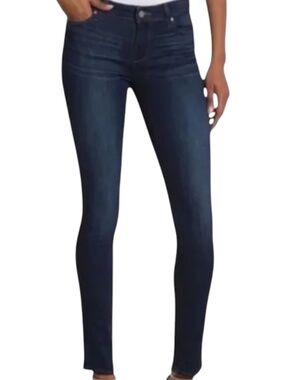 PAIGE Skyline Skinny Mid Rise Jeans 24 Reagan NWT